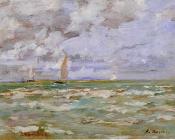 尤金 布丹 : Standing off Deauville